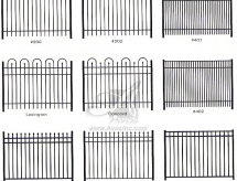Differnt Fence Drawings